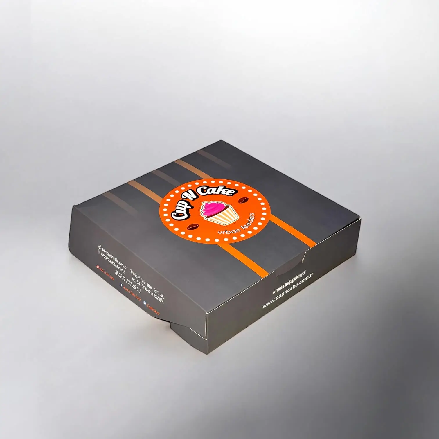 baskılı cheesecake ambalaj kutusu
